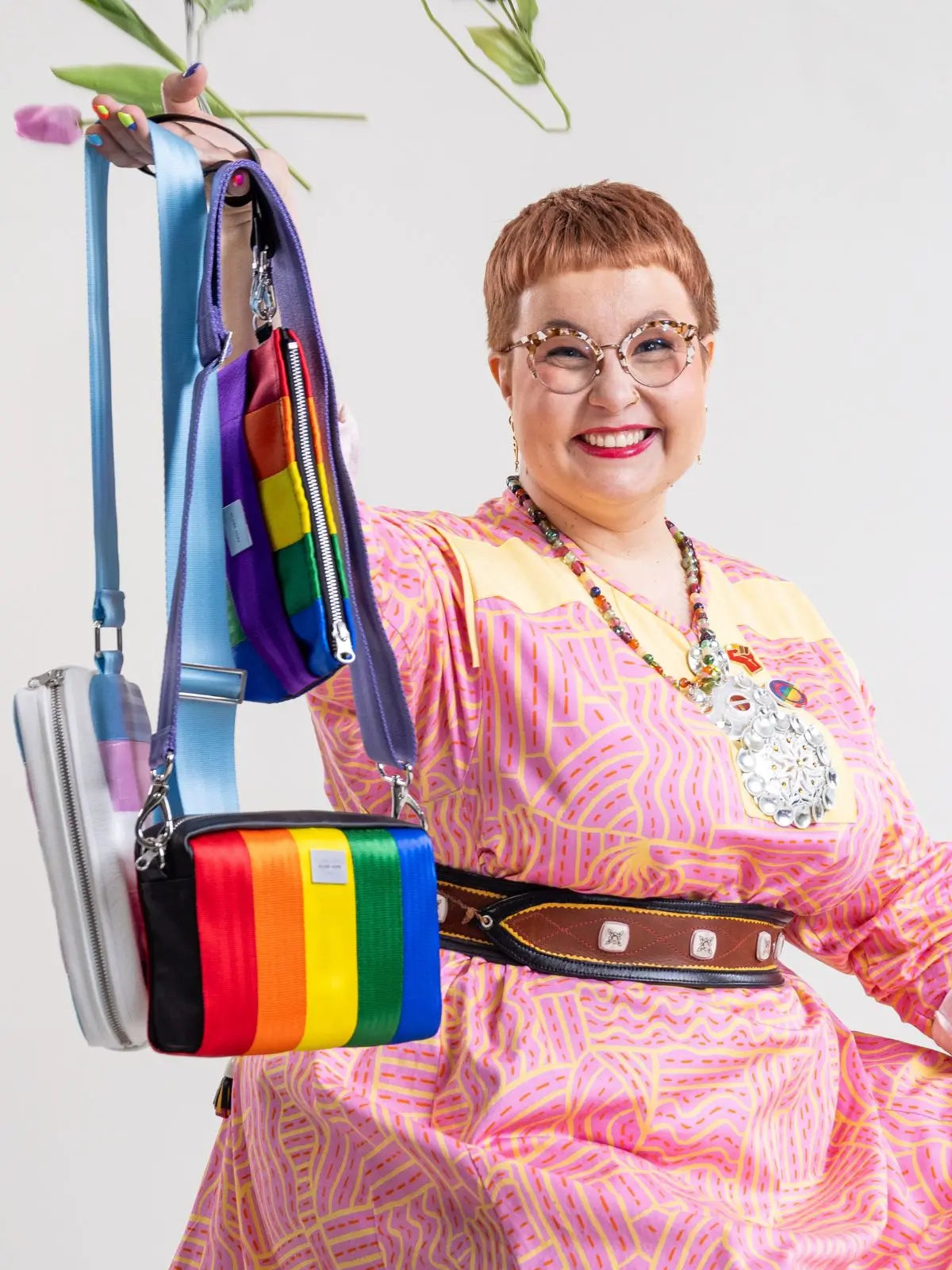 KASTE VEGAN laukku, pride Globe Hope
